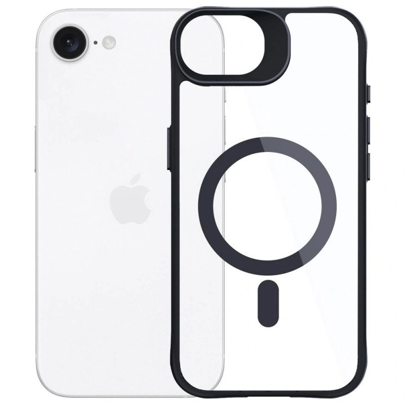 3MK Satin Armor MagCase -suojakuori Apple iPhone 17e / 16e, läpinäkyvä