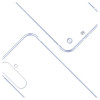 3mk Just20g Clear Case -suojakuori Samsung Galaxy S25+ -puhelimelle, läpinäkyvä