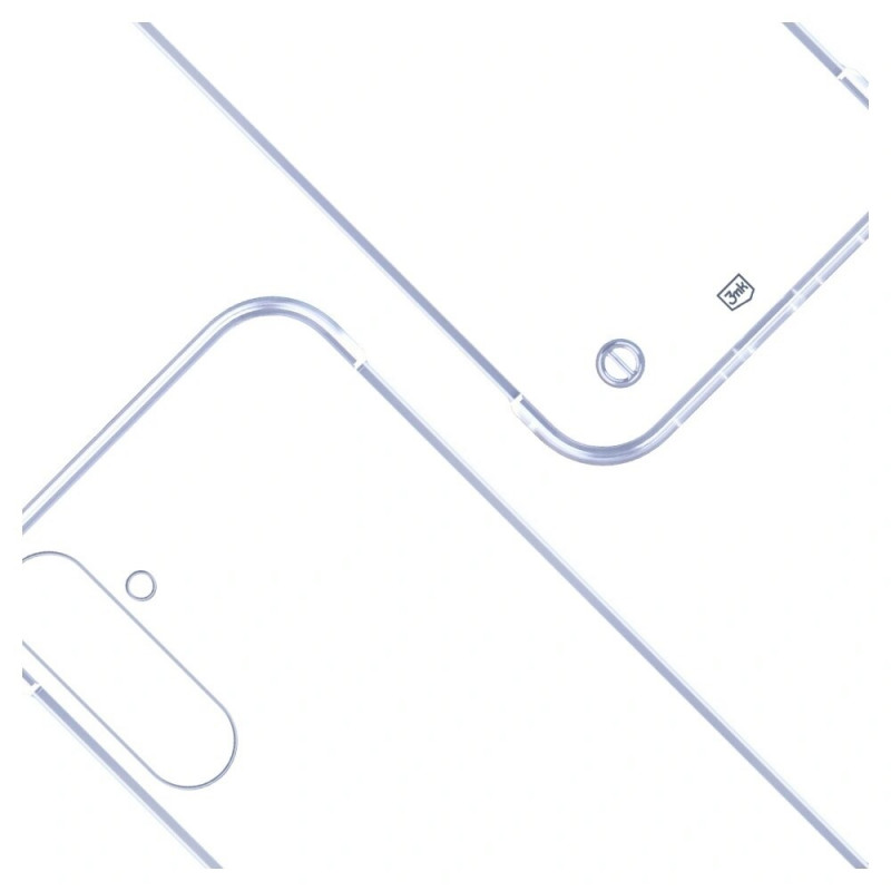 3mk Just20g Clear Case -suojakuori Samsung Galaxy S25+ -puhelimelle, läpinäkyvä