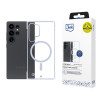 3mk Just20g MagCase -suojakuori Samsung Galaxy S25 Ultra -puhelimelle, läpinäkyvä