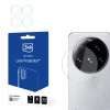 3MK Lens Protection hybridilasinen kameran linssinsuoja Xiaomi 15 Ultra -puhelimelle (4 kpl)
