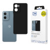 3MK Matt Case -suojakuori Motorola Moto G05 / E15 G4 -puhelimelle, mattamusta