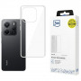 3MK Clear Case suojakuori Xiaomi Redmi Note 14 4G -puhelimelle, läpinäkyvä