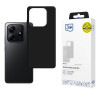 3MK Matt Case suojakuori Xiaomi Redmi Note 14 4G -puhelimelle, mattamusta