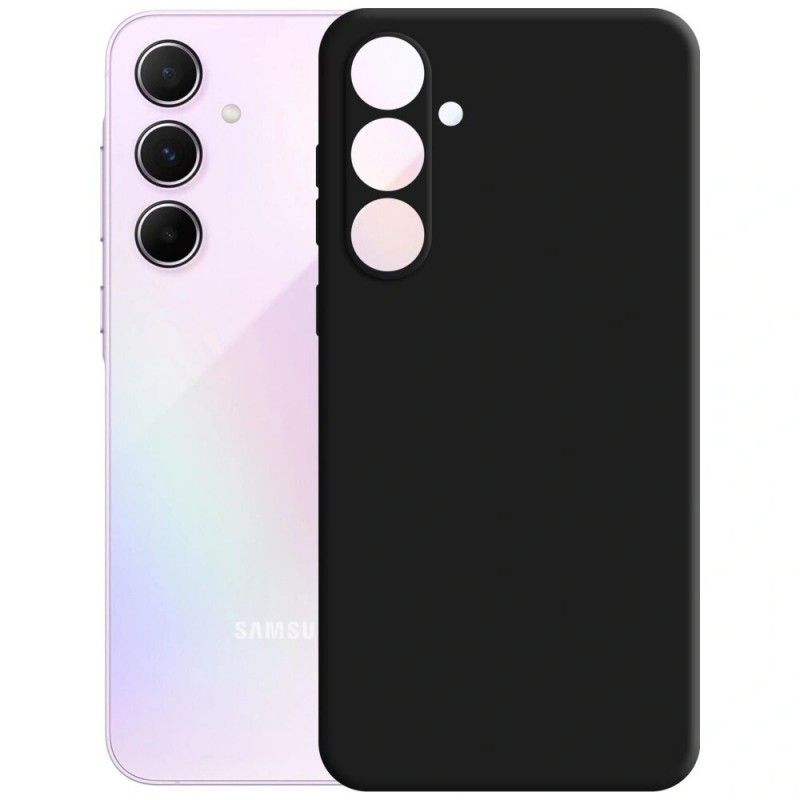 3MK Matt Case Pro suojakuori Samsung Galaxy A56 5G -puhelimelle, musta