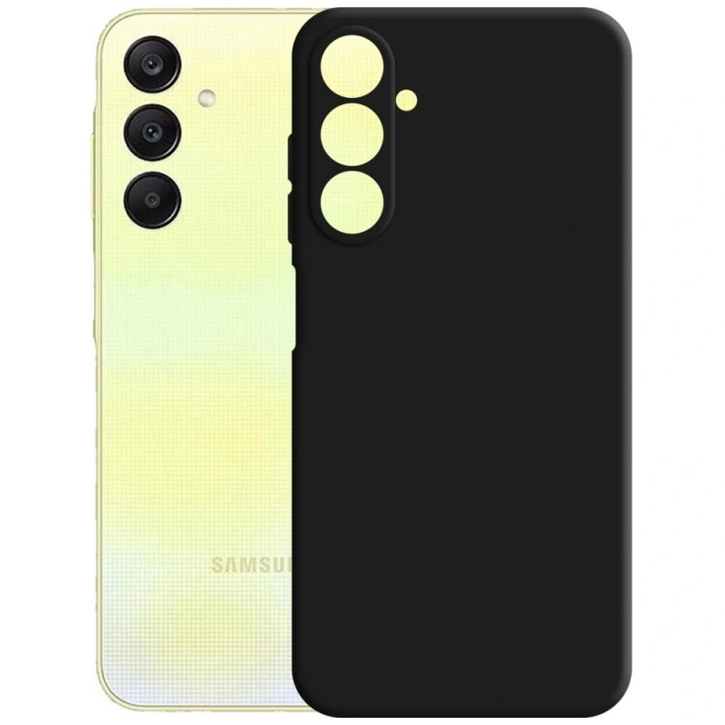 3MK Matt Case Pro suojakuori Samsung Galaxy A26 5G -puhelimelle, musta