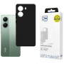 3MK Matt Case puhelinkuori POCO X7 Pro -puhelimelle, musta