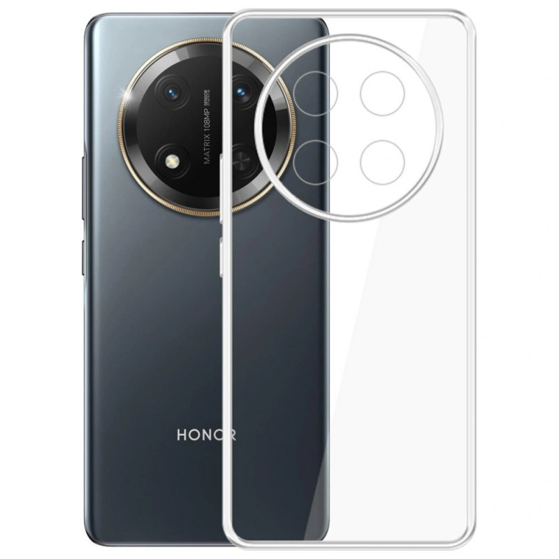 3MK Clear Case -kotelo Honor Magic7 Lite -puhelimelle, läpinäkyvä