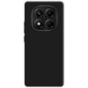 3MK Silicone Case silikonikotelo Xiaomi Redmi Note 14 Pro 5G -puhelimelle, musta