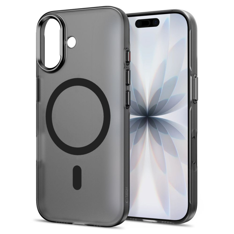 Tech-Protect MagZero MagSafe -suojakuori Apple iPhone 17 -puhelimelle, matta musta