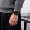Tech-Protect Nylon Sport -ranneke Apple Watch 44/45/46/49 mm -kelloille, musta