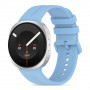Tech-Protect Silicone Evo -ranneke Samsung Galaxy Watch 8 / 9 / Classic 40 / 44 / 46 mm -kelloille, vauvansininen