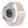 Tech-Protect NylonMag -ranneke Samsung Galaxy Watch 8 / 9 / Classic 40 / 44 / 46 mm -kelloille, Starlight