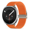 Tech-Protect Nylon Clasp -kellon ranneke, sopii malliin Samsung Galaxy Watch 8 / 9 / Classic 40 / 44 / 46 mm, oranssi