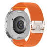 Tech-Protect Nylon Clasp -kellon ranneke, sopii malliin Samsung Galaxy Watch 8 / 9 / Classic 40 / 44 / 46 mm, oranssi