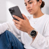Tech-Protect Nylon Clasp -kellon ranneke, sopii malliin Samsung Galaxy Watch 8 / 9 / Classic 40 / 44 / 46 mm, Starlight