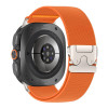 Tech-Protect Nylon Clasp -kellon ranneke, sopii malliin Samsung Galaxy Watch Ultra 1 / 2 2024-2026 47 mm, oranssi