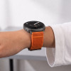 Tech-Protect Nylon Clasp -kellon ranneke, sopii malliin Samsung Galaxy Watch Ultra 1 / 2 2024-2026 47 mm, oranssi