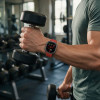 Tech-Protect Iconband Pro -kellon ranneke, sopii malliin Samsung Galaxy Watch Ultra 1 / 2 2024-2026 47 mm, karmiininpunainen