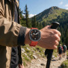 Tech-Protect Iconband Pro -kellon ranneke, sopii malliin Samsung Galaxy Watch Ultra 1 / 2 2024-2026 47 mm, karmiininpunainen