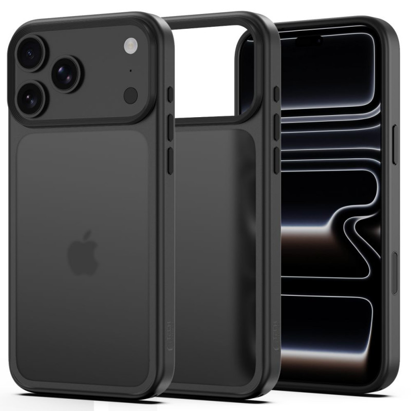 Tech-Protect Magmat CC -suojakuori puhelimelle Apple iPhone 17 Pro / 18 Pro, mattamusta