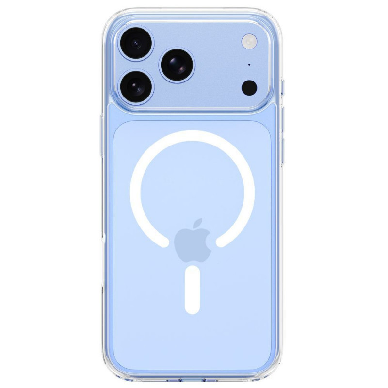 Tech-Protect FlexAir Hybrid MagSafe -suojakuori ja karkaistu lasi (2 kpl) puhelimelle Apple iPhone 17 Pro / 18 Pro, kirkas