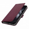 Tech-Protect Wallet -suojakotelo Xiaomi Redmi Note 17 Pro 5G, viininpunainen