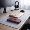 Tech-Protect Wallet -suojakotelo Xiaomi Redmi Note 17 Pro 5G, viininpunainen