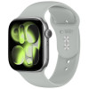 Tech-Protect Silicone -ranneke Apple Watch 8/9/10/11/12/SE 40/41/42 mm, harmaa