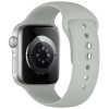 Tech-Protect Silicone -ranneke Apple Watch 8/9/10/11/12/SE 40/41/42 mm, harmaa