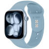 Tech-Protect Silicone -ranneke Apple Watch 8/9/10/11/12/SE 40/41/42 mm, sininen
