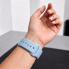 Tech-Protect Silicone -ranneke Apple Watch 8/9/10/11/12/SE 40/41/42 mm, sininen
