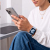 Tech-Protect Silicone -ranneke Apple Watch 8/9/10/11/12/SE 40/41/42 mm, vaaleansininen