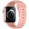 Tech-Protect Silicone -ranneke Apple Watch 8/9/10/11/12/SE/Ultra 44/45/46/49 mm, vanha roosa