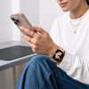 Tech-Protect Silicone -ranneke Apple Watch 8/9/10/11/12/SE/Ultra 44/45/46/49 mm, vanha roosa
