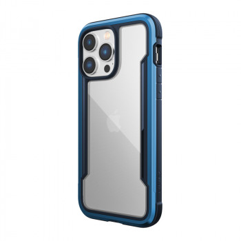 X-Doria Raptic Shield -suojakotelo Apple iPhone 14 Pro Max -puhelimelle, merensininen