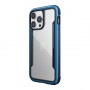 X-Doria Raptic Shield -suojakotelo Apple iPhone 14 Pro Max -puhelimelle, merensininen