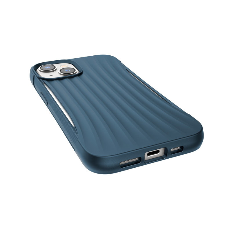 X-Doria Raptic Clutch -suojakotelo Apple iPhone 14:lle, sininen