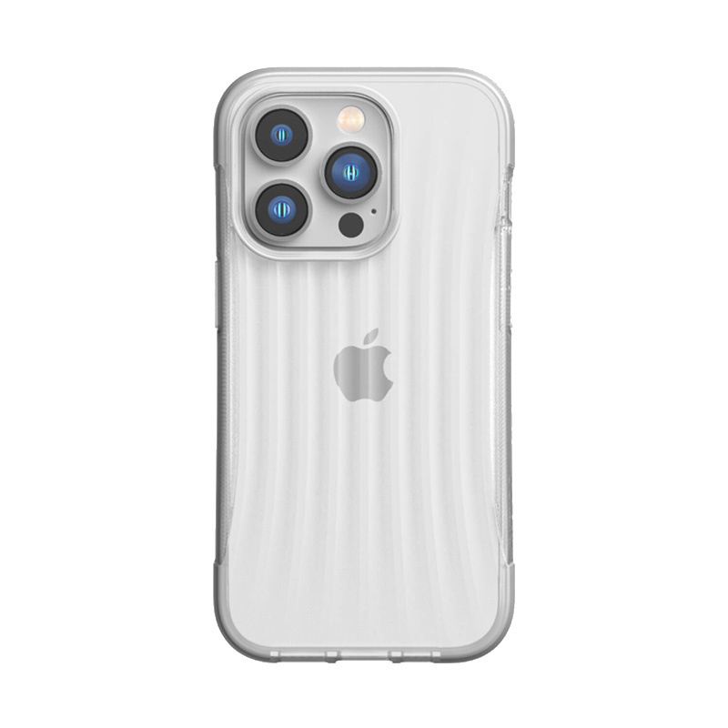 X-Doria Raptic Clutch -suojakotelo Apple iPhone 14 Pro:lle, läpinäkyvä