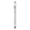 X-Doria Raptic Clutch -suojakotelo Apple iPhone 14 Plus / 15 Plus -puhelimelle, läpinäkyvä