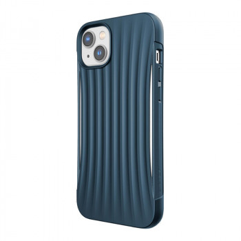 X-Doria Raptic Clutch -suojakotelo Apple iPhone 14 Plus / 15 Plus -puhelimelle, sininen