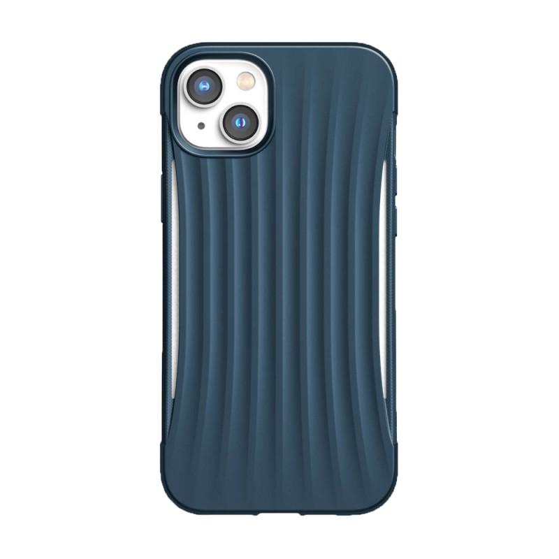 X-Doria Raptic Clutch -suojakotelo Apple iPhone 14 Plus / 15 Plus -puhelimelle, sininen