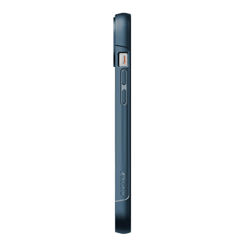 X-Doria Raptic Clutch -suojakotelo Apple iPhone 14 Plus / 15 Plus -puhelimelle, sininen