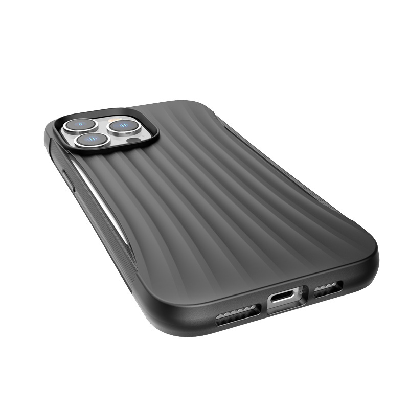 X-Doria Raptic Clutch suojakuori Apple iPhone 14 Pro Max, musta