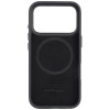 Audi R8 Genuine Leather MagSafe suojakuori aitoa nahkaa iPhone 18 Pro / 17 Pro, musta ja punainen (AUDI000239)