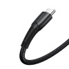 Joyroom Starry Series SA32-CC3 USB-C - USB-C -kaapeli, 60 W, 480 Mbps, 1 m, musta