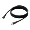 Joyroom Starry Series SA32-CC3 USB-C - USB-C -kaapeli, 60 W, 480 Mbps, 1 m, musta