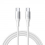 Joyroom Flash Series S-A28 USB-C - USB-C -kaapeli, 60 W, 480 Mbps, 1 m, valkoinen