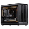 Jonsbo D33 STD tietokonekotelo, minikotelo, mATX, karkaistu lasi, musta (D33 STD BLACK)