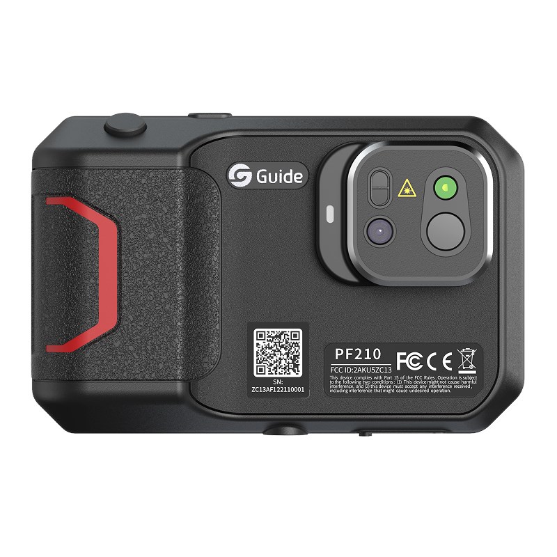 Guide Sensmart PF210 lämpökamera, 256 x 192 pikseliä, musta